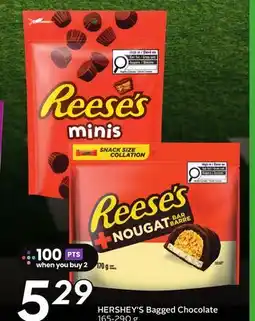 Sobeys HERSHEY'S Bagged Chocolate offer