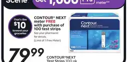 Sobeys CONTOUR NEXT Test Strips offer