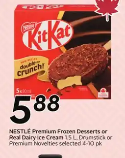 Sobeys NESTLÉ Premium Frozen Desserts or Real Dairy Ice Cream offer