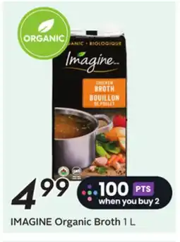 Sobeys IMAGINE Organic Broth offer