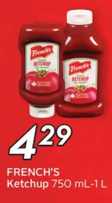 Sobeys FRENCH'S Ketchup offer