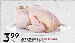 Sobeys COMPLIMENTS Fresh AIR-CHILLED Whole Chicken offer