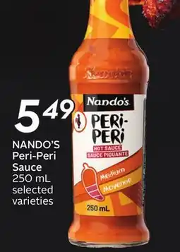 Sobeys NANDO'S Peri-Peri Sauce offer