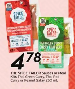 Sobeys THE SPICE TAILOR Sauces or Meal Kits offer