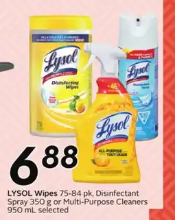 Sobeys LYSOL Wipes offer