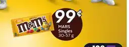 Sobeys MARS Singles offer