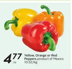 Sobeys Yellow, Orange or Red Peppers offer