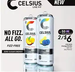 Sobeys CELSIUS Energy Drinks offer