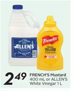 Sobeys FRENCH'S Mustard offer
