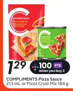 Sobeys COMPLIMENTS Pizza Sauce offer