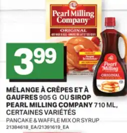 L'Intermarché MÉLANGE À CRÊPES ET À GAUFRES, 905 G OU SIROP, 710 ML | PANCAKE & WAFFLE MIX OR SYRUP offer