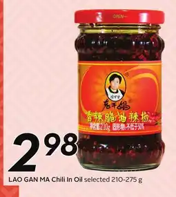 Sobeys LAO GAN MA Chili In Oil offer