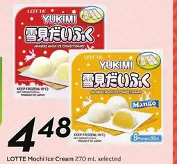 Sobeys LOTTE Mochi Ice Cream offer