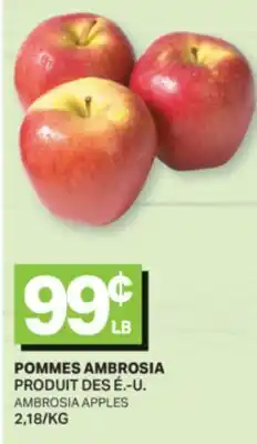 L'Intermarché POMMES AMBROSIA | AMBROSIA APPLES offer