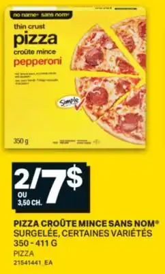 L'Intermarché PIZZA CROÛTE MINCE SURGELÉE 350-411 G | PIZZA offer