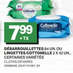 L'Intermarché DÉBARBOUILLETTES 84 UN. OU LINGETTES | CLOTHS OR WIPES, 2 X 42 UN offer