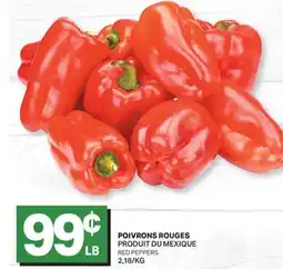 L'Intermarché POIVRONS ROUGES | RED PEPPERS offer