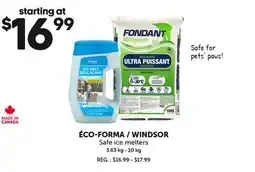 Mondou ECO-FORMA/WINDSOR Safe ice melters offer