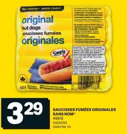 L'Intermarché SAUCISSES FUMES ORIGINALES | WIENERS offer