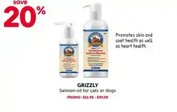 Mondou GRIZZLY Salmon oil for cats or dogs offer