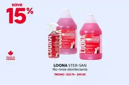 Mondou LOONA STER-SAN No-rinse disinfectants offer