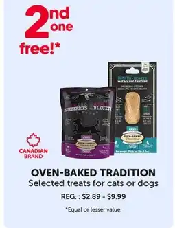 Mondou OVEN-BAKED TRADITION Selected treats for cats or dogs offer