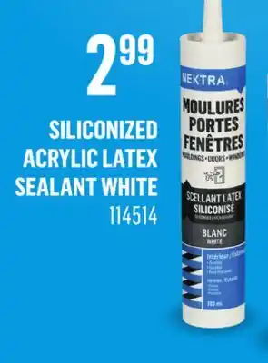 Canac Siliconized Acrylic Latex Sealant White offer