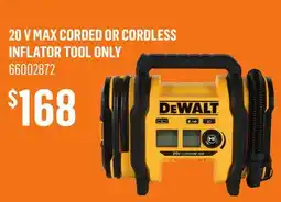 Canac 20VMAX Corded or Cordless Inflator Tool Only offer
