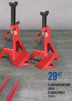 Canac 2-Ton Ratcheting Jack Stands Pkg/2 offer