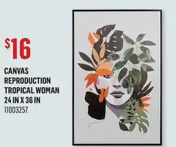 Canac Canvas Reproduction offer