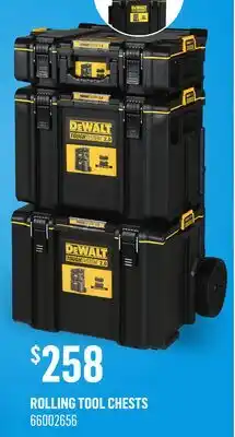 Canac Rolling Tool Chests offer