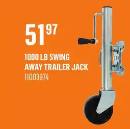 Canac 1000 lb Swing Away Trailer Jack offer