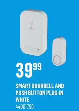 Canac Smart Doorbell and Push Button Plug-In White offer
