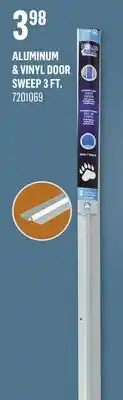 Canac Aluminum & Vinyl Door Sweep 3 ft offer