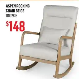 Canac Aspen Rocking Chair Beige offer