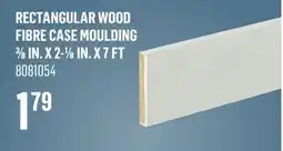 Canac Rectangular Wood Fibre Case Moulding 3/8 in. x 2-1/8 in. x 7 ft offer