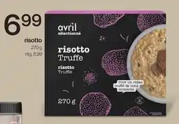 Avril risotto offer