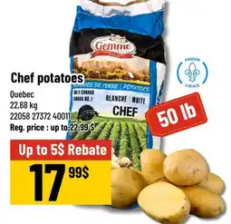 Mayrand White Chef Potatoes offer