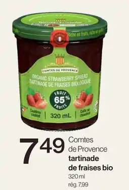 Avril Tartinade de fraises bio offer