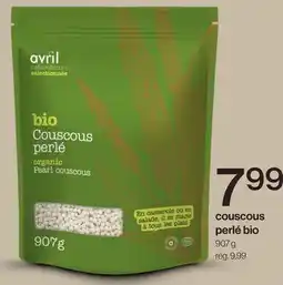Avril Couscous perlé bio offer