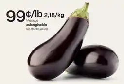Avril aubergine bio offer