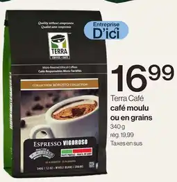 Avril Café moulu ou en grains offer