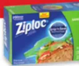Walmart Ziploc sandwich bags offer