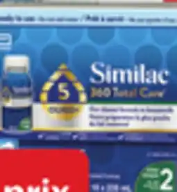 Walmart Similac 360 Total Ca re ready to feed Step 1 or 2 infant formula offer