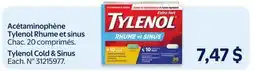 Walmart Tylenol Cold & Sinus offer