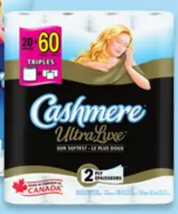 Walmart Cashmere UltraLuxe 20 = 60, 198 sheets per roll offer