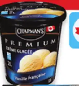 Walmart Chapman's frozen yogurt tubs offer