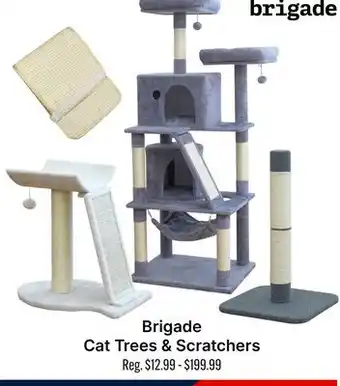 Ren’s Pets Depot Brigade Cat Trees & Scratchers offer