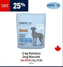 Ren’s Pets Depot 3 kg Petstory Dog Biscuits offer