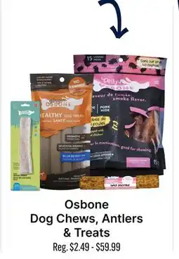 Ren’s Pets Depot Osbone Dog Chews, Antlers & Treats offer